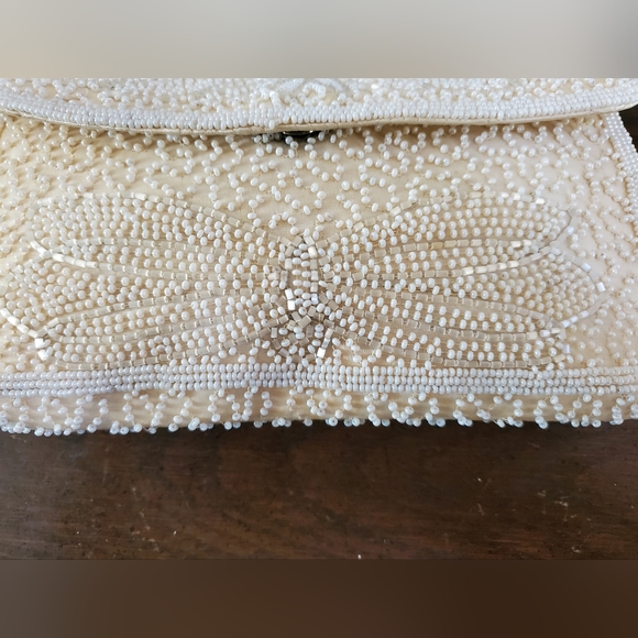 Vintage 1950's Walborg Beaded Clutch - Picture 2 of 12